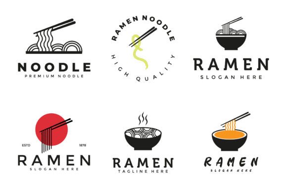 Download Collection Ramen Noodle Logo Vintage - Noodle Collection