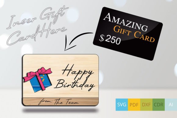Download Birthday Present Gift Card Money Holder - Gift card Collection