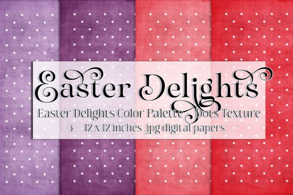 Download Easter Delights, Polka Dot Texture Paper - Dot texture Collection