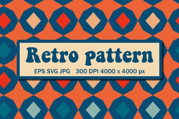 Download Groovy Aesthetic Pattern with Triangles - Aesthetic pattern Collection