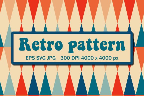 Download Vintage Aesthetic Pattern with Triangles - Aesthetic pattern Collection